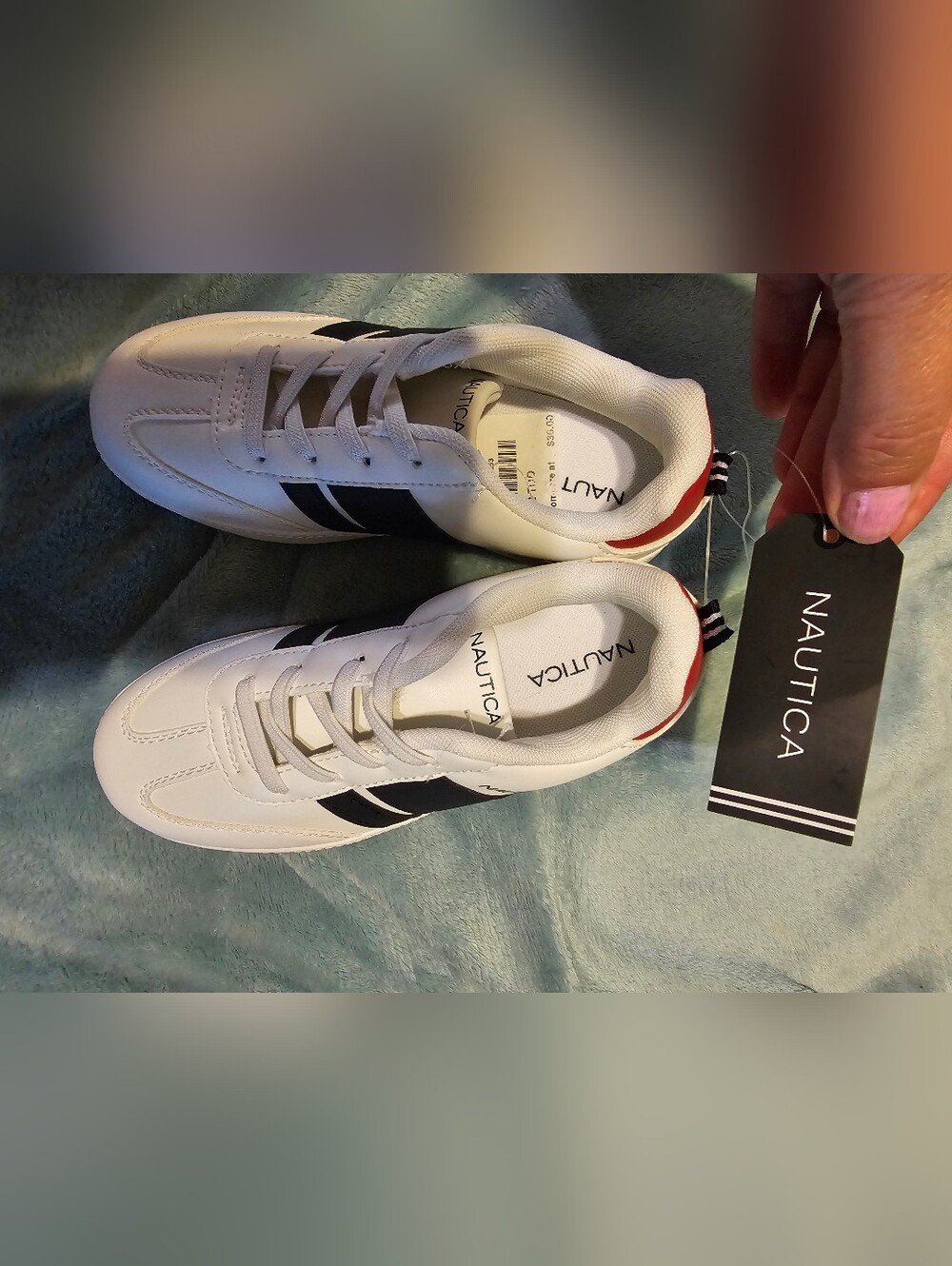 Nwt Nautica Sz 12 Americana Sneakers